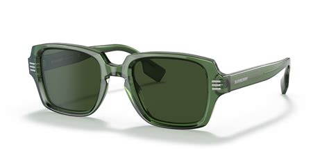 Burberry BE4349 Eldon 51 Dark Green & Green Sunglasses